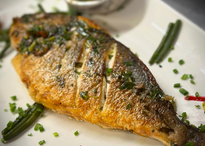 Menu Poissons au Restaurant Le Pêcheur - Saveurs Marines à Bruxelles
